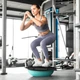 Балансировочная полусфера Gymtek Flex Core Half Ball 58см с эспандерами + голубой насос - изображение 4