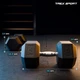 Гантеля шестигранная прорезиненная TX-175RD Trex Sport 17,5кг - изображение 2
