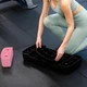 Степ-платформа Gymtek 3-х уровневая черно-розовая - изображение 6