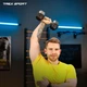Гантеля шестигранна прогумована TX-125RD Trex Sport 12,5кг - зображення 5