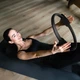 Кольцо для пилатеса Gymtek армированное стекловолокно 38см черный - изображение 3