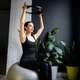 Кольцо для пилатеса Gymtek армированное стекловолокно 38см черный - изображение 6