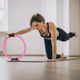 Кольцо для пилатеса Gymtek армированное стекловолокно 38см розовый - изображение 2