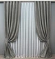 Комплект штор VR-Textil Жакард Viva Marmo № 1785ш Сірий 100х290 см 2 шт (31-0001) - изображение 2