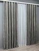 Комплект штор VR-Textil Жакард Viva Marmo № 1785ш Сірий 100х290 см 2 шт (31-0001) - изображение 4