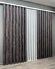 Комплект готових штор VR-Textil Шеніл преміум VELMIRA Rich № 1928ш Сіро-коричневий 200х290 см 2 шт (32-350) - зображення 4
