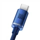 Кабель Baseus Crystal Shine Series Cable USB to Type-C 100W 1.2m CAJY000403 Blue - зображення 3