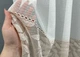 Тюль VR-Textil 2011т Жакард Білий з капучино 400х270 см (42-1073) - зображення 5