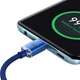 Кабель Baseus Crystal Shine Series Cable USB to Type-C 100W 2m CAJY000503 Blue - зображення 3