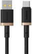 Кабель Baseus Dura Series Cable USB to Type-C 60W 2m P10377802U01-02 Black-Gold - изображение 1