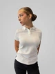 Футболка жіноча TvoePolo однотонна CLASSIC waffle XL Молочна (833-21 xl) - зображення 1