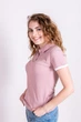 Футболка жіноча TvoePolo однотонна 3XL Пудрове (5717-20 3xl) - зображення 2
