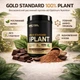 Протеїн Gold Standard 100% Plant від Optimum Nutrition, шоколадний смак, 684 г – Веганський рослинний білок для відновлення м'язів - зображення 2
