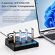 Док-станция для накопителей Maiwo 4NVMe M.2 SSD Key M/B+M to USB4.0 USB-C 40Gbps (K3015P4) - изображение 2