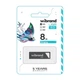 USB флешка Wibrand 8Гб металевий сірий USB 2.0 (668108) - зображення 2