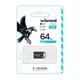 Флеш-память USB Wibrand пластик 64Гб черная (663399) - изображение 2