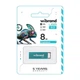 Флеш-память USB Wibrand металл 8Гб голубая (663391) - изображение 2