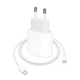 Зарядний пристрій Apple 20W Type-C з кабелем Lightning білий (661824) - зображення 1