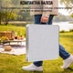 Раскладной стол чемодан с 4 стульями для пикника, рыбалки Folding Table 120 х 60 х 70 см (MH-5309S) Белый - изображение 5
