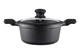 Каструля з антипригарним покриттям і кришкою Vinzer Kuro Induction Line 24 см, 3.7 л (50428) - зображення 2