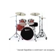 Ударна установка Premier 22892S PS Classic Stage 22 Sparkle + Набір стійок Premier 5847 Hardware Pack (4000 Series) - изображение 1
