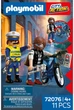 Набір іграшок Playmobil Police: Крадіжка велосипеда 72076 (4008789720764) - зображення 1