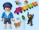 Zestaw zabawek Playmobil Animals and Friends Wycieczka lokomotywą 71951 (4008789719515) - obraz 3