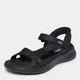 Женские сандалии Skechers 141481W BBK 40 (10US) 27 см Черные (198376019266) - изображение 4
