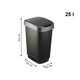 Контейнер для сміття Rotho Twist 25 л (17544) Чорний - зображення 2