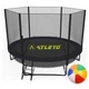 Батут детский Atleto 312 см с сеткой и лестницей (42400583) - изображение 1