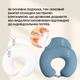 Подушка для годування диванчик IDEIA, трикотаж антиалергенна, з блискавкою 000042902 - изображение 6
