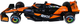 Автомодель Techno Drive McLaren F1 2024 1:18 (250936MLF1) - изображение 2