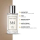 ПАРФУМИ ЖІНОЧІ PURE 355 Federico Mahora, 50 мл – квітковий аромат із жасмином і ваніллю - изображение 5