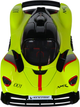 Автомодель Techno Drive Aston Martin Valkyrie жёлтый 1:18 (250937AMVKLG) - изображение 8