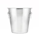 Ведро для льда Total Barware для шампанского и вина 4,5 л серебристое (62511-IB-4c5L-s) - изображение 2