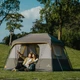 Намет чотиримісний Naturehike Cape Series 5.2 CNK2450WS037 250x210x160 см поліестер 75D Grey/Brown (6927595783887) - зображення 9