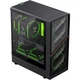 Корпус компьютерный без БП с подсветкой ARGB GameMax Aeris 330 MB Mini Tower Micro-ATX Tempered Glass Black - изображение 3