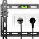 Наклонный кронштейн для телевизора AGN AGN43-220T 23–43" до 45 кг VESA 200×200 Черный - изображение 4