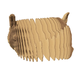 Картонний 3D пазл-конструктор "Cartonic 3D Puzzle RHINO" Носоріг - зображення 3