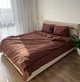 Простынь Евро Lavson Вареный хлопок Washed Cotton 260х230 Шоколад - изображение 5