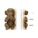 Картонный 3D пазл-конструктор "Cartonic 3D Puzzle MONKEYS TRIO" Обезьянки 3в1 - изображение 4