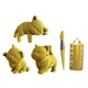 Картонный 3D пазл-конструктор "Cartonic 3D Puzzle KITTENS TRIO" Котики 3в1 - изображение 6