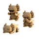 Картонний 3D пазл-конструктор "Cartonic 3D Puzzle AXOLOTLS TRIO" Аксолотлі 3в1 - зображення 2
