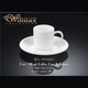 Чашка кофейная с блюдцем Wilmax фарфор 90 мл (WL-993007) - изображение 2