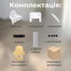 Дитячий стілець для годування з підніжкою стільчик для годування з подушкою з еко шкіри дитяче крісло Біле - зображення 5