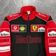 Мужской весенний бомбер в гоночном стиле Marlboro Ferrari Formula f1 в размере L - изображение 6