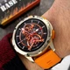 Наручний розумний годинник Modfit Base T2 Gold-Orange яскравий - изображение 6