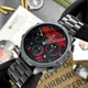Наручний розумний годинник Modfit Tactic Blaze Black Steel тактичний - изображение 2