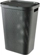 Корзина для белья пластиковая Curver Infinity 60 л (04754) Темно-серый - изображение 1