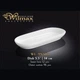 Блюдо фарфоровое овальное Wilmax 14 см (WL-992401) - изображение 2